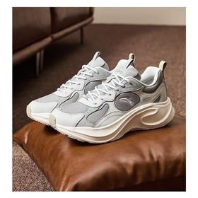 【41断码】安踏寻影丨厚底黑色休闲鞋男新款潮流运动鞋子112448813【库存有限，如无货将做退款，介意慎拍！】