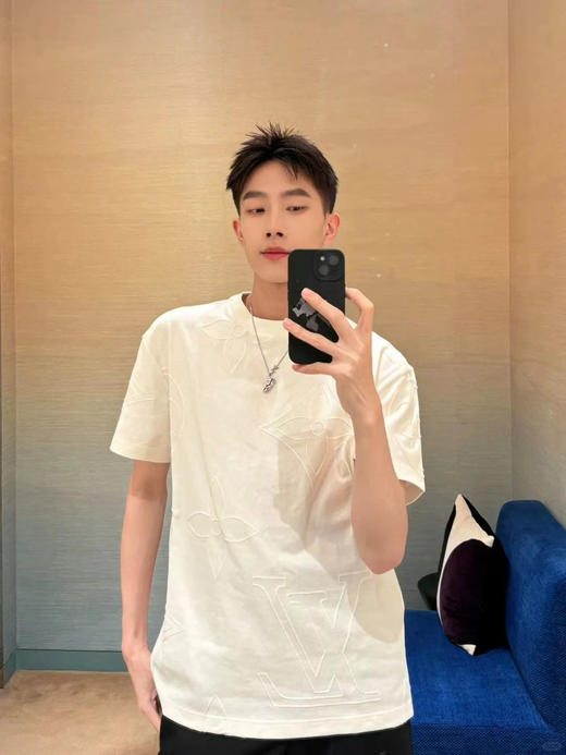 LOUIS VUITTON 链式刺绣短袖 商品图4