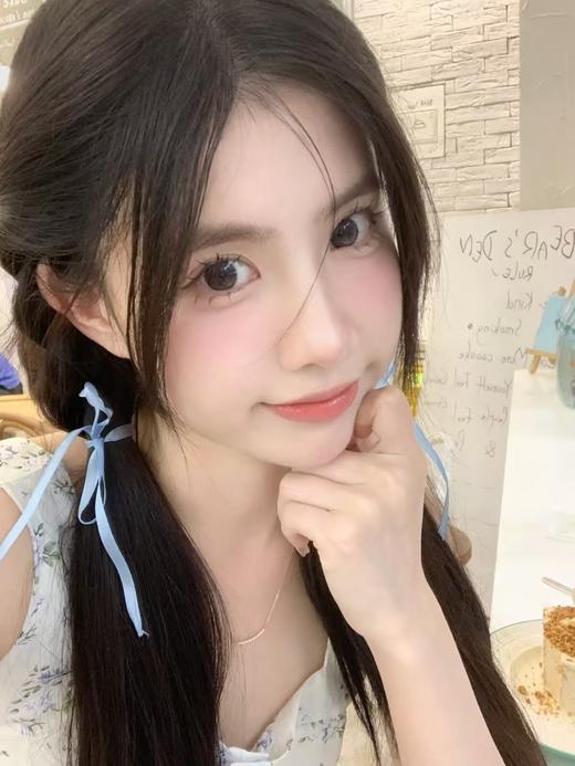 『半年抛大直径』FullyGift-水色梦灰 -14.5mm【半年抛 0-1000度  无525/575】 商品图1