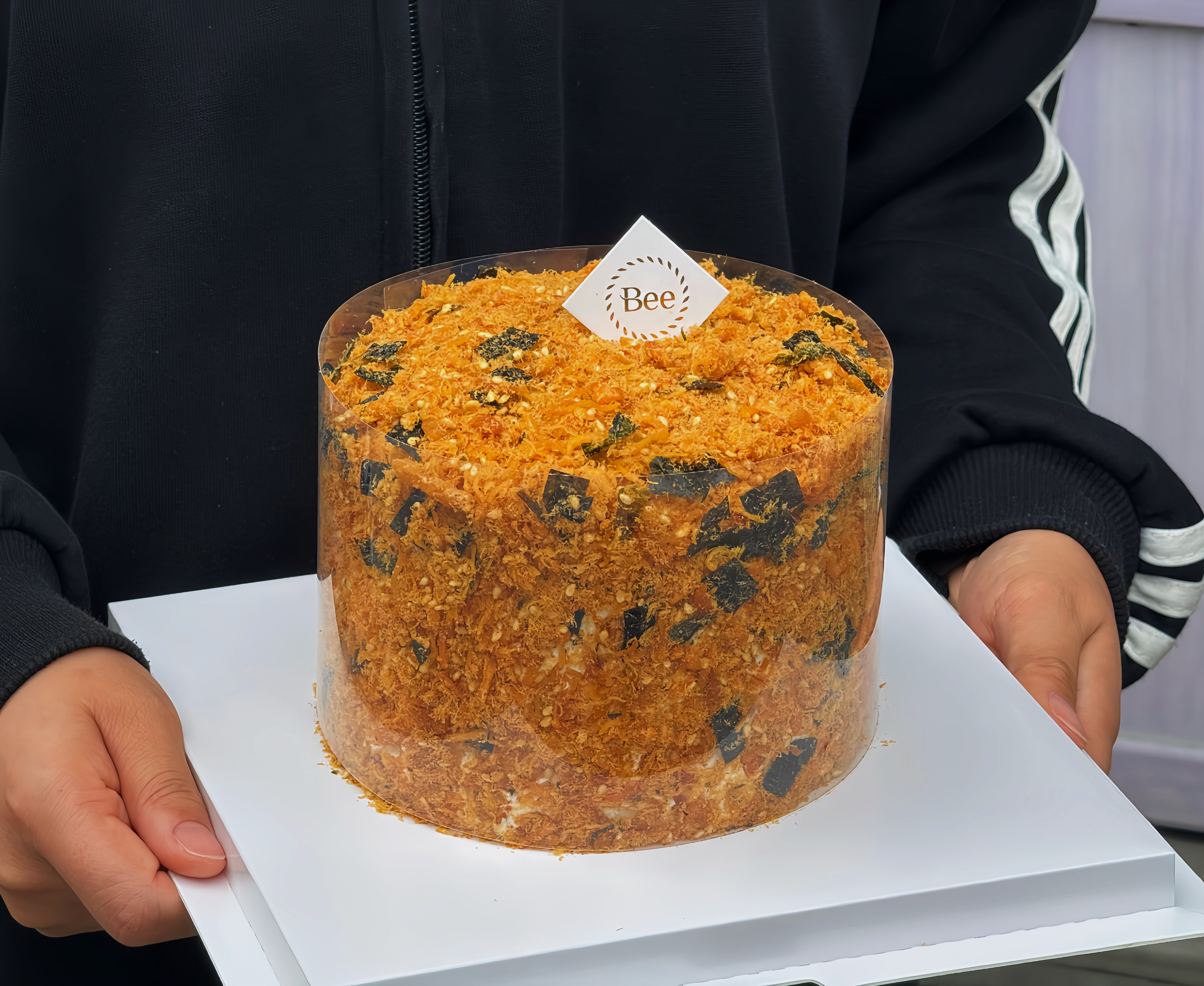 肉松大贝贝蛋糕