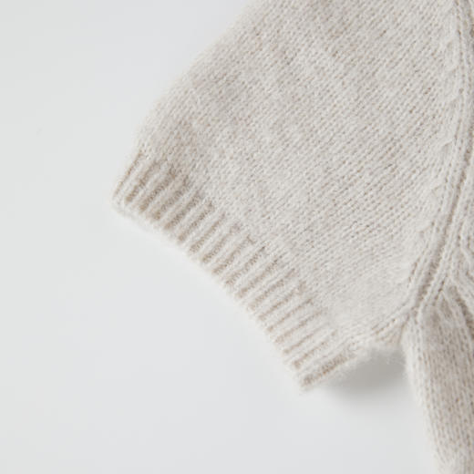 ROMI STUDIO“经典优雅”莱赛尔绵羊毛羊驼毛混纺毛衫 RW24LSY1175 商品图3