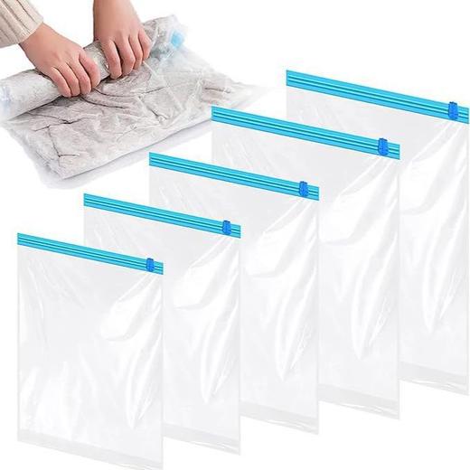 【免抽气！徒手也可快速排气】免抽气真空压缩袋子卧室装衣服棉被整理收纳袋立体加厚按压真空袋。ry 商品图5