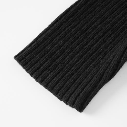 ROMI STUDIO“低调优雅”山羊绒棉混纺立领修身短袖毛衫 RWBWST1606 商品图5