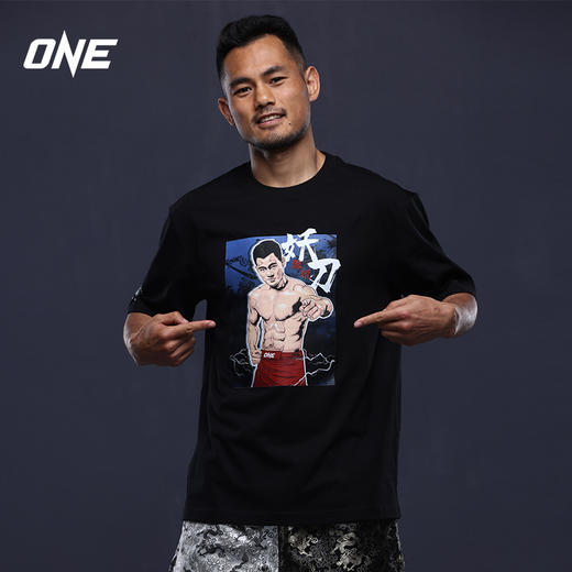 ONE冠军赛签约运动员魏锐同款T恤衫纯棉短袖衫 商品图1