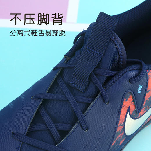 NIKE/耐克 JR PHANTOM GX II ACADEMY TF EH 中端 PHANTOM GX 2 低帮TF碎钉足球鞋 哈兰德配色 儿童款 HF1608-400 商品图2