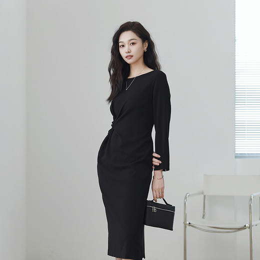 火桐hooton 凯特王妃长袖连衣裙778244 商品图0