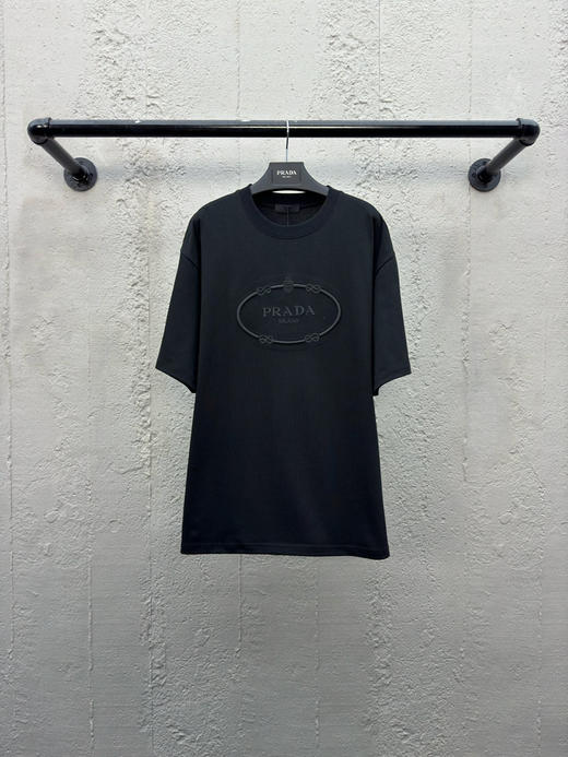 PRADA 刺绣字母短袖 商品图0