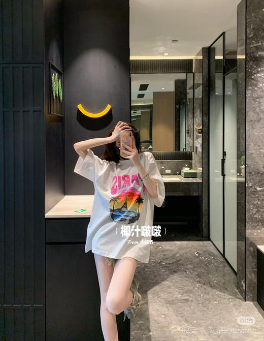 Balenciaga 落日余晖印花短袖 商品图11