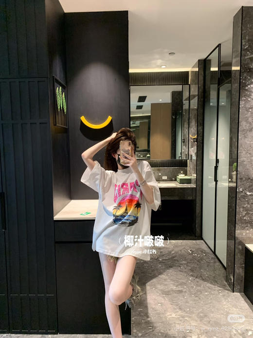 Balenciaga 落日余晖印花短袖 商品图12