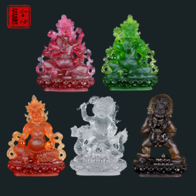 【钰涵老师推荐】古法琉璃五路财神