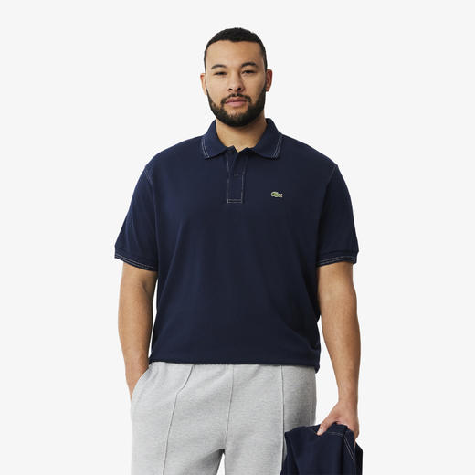 鱼仔 2025新款双车线短袖POLO衫 Z-15025 商品图1