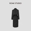 ROMI STUDIO“知识分子”立体空气感大廓形收腰长款风衣RW25SW70035 商品缩略图2