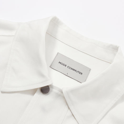 MC |MODE COMMUTER春季热卖通勤莱赛尔阔版翻领休闲夹克MCE121237B 商品图2