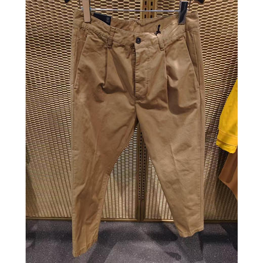 DSQUARED2 男士徽标标签棉质休闲裤 杏色 S71KB0684 S41794 113 商品图0