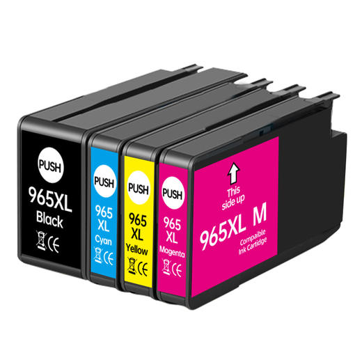 绘威965XL墨盒 适用hp惠普9020 9010 9019打印机墨盒officejet pro 9012 9016 9026 9028 9018墨盒 四色套装 商品图7