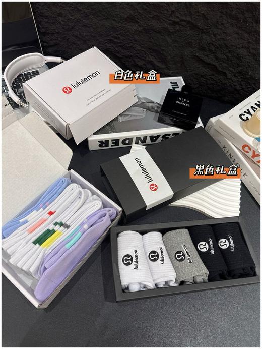 强烈推荐❗️𝐋𝐮𝐥*🍋袜！出色吸汗透气能力 ⚠️两盒以上福利🧧 商品图0