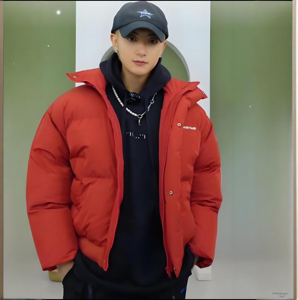 【黄子韬同款】YKYB立领高街风蛇年限定款防风防水短款外套