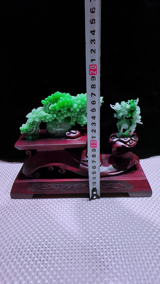 620857翡翠摆件【一路平安 一路富贵】 商品图1