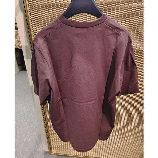 DSQUARED2 女士徽标压花棉质圆领短袖T恤 咖色 S80GC0081 D20033 144 商品图1