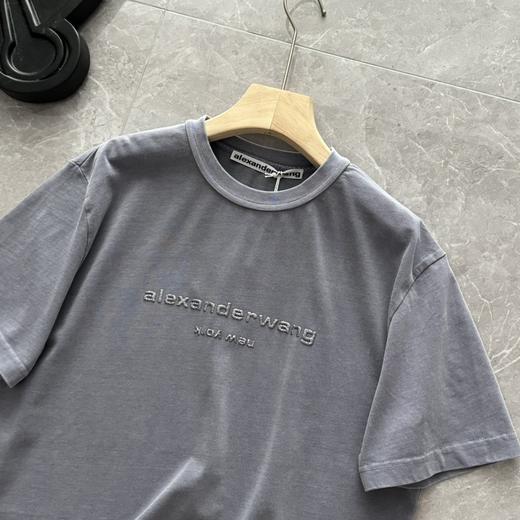 点此购买 大王春夏季男女款纯棉圆领水洗做旧成衣染色短袖T恤 md 309483 商品图8