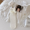 【芭蕾风❗️3双装蕾丝波点蝴蝶结袜子】春秋款中筒ins潮，排汗吸湿，亲肤不刺激，可爱女生花边堆堆袜QQ 商品缩略图8