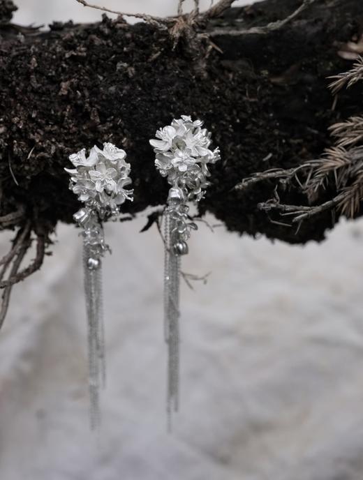 Fireflies 瀑布捧花耳饰 商品图0