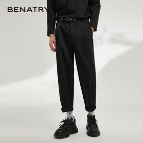 贝纳川可调节腰带男士休闲裤ECK132003402
