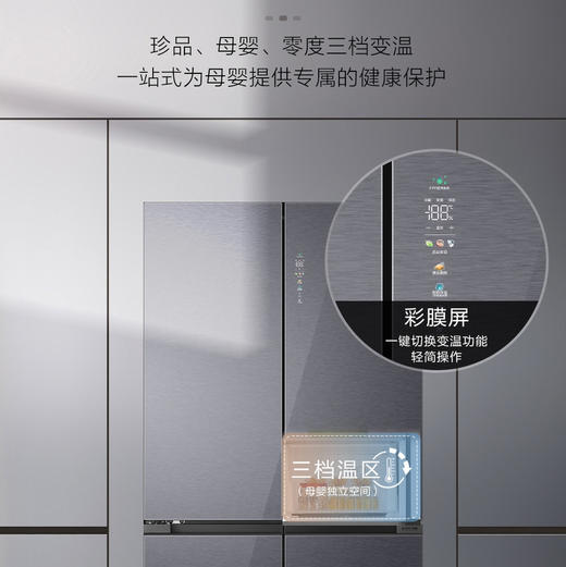 海尔（Haier）冰箱 BCD-540WGHTD14GEU1 商品图7