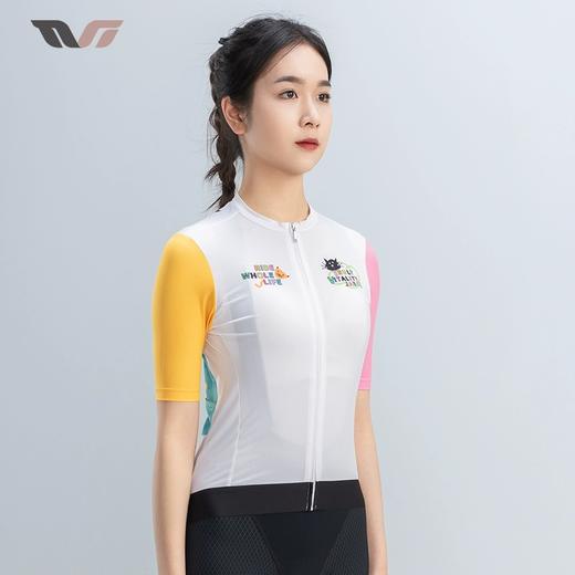 洛克兄弟TVI系列骑行服女上衣短袖速干排汗春夏季自行车公路车服 商品图1