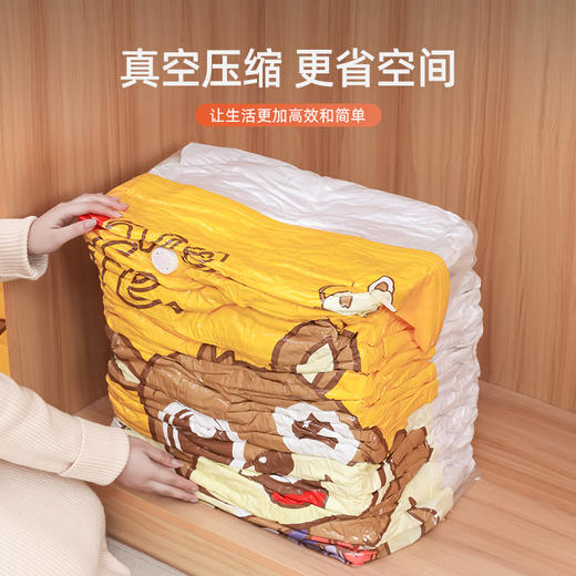 【换季收纳！真空压缩袋】收纳袋加厚卡通免抽气衣服棉被真空袋家用衣物压缩袋。ry 商品图2