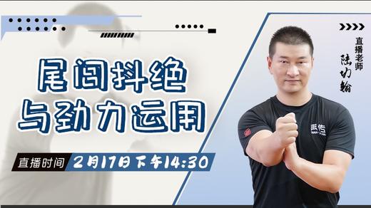 【2月17日 】尾闾抖绝与劲力运用 商品图0