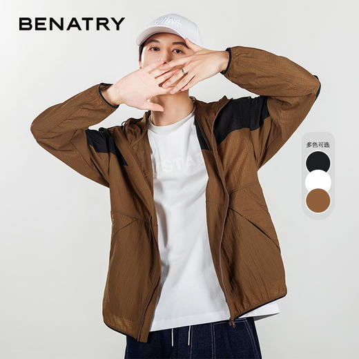 贝纳川时尚拼色男士休闲外套ECP200001 商品图1