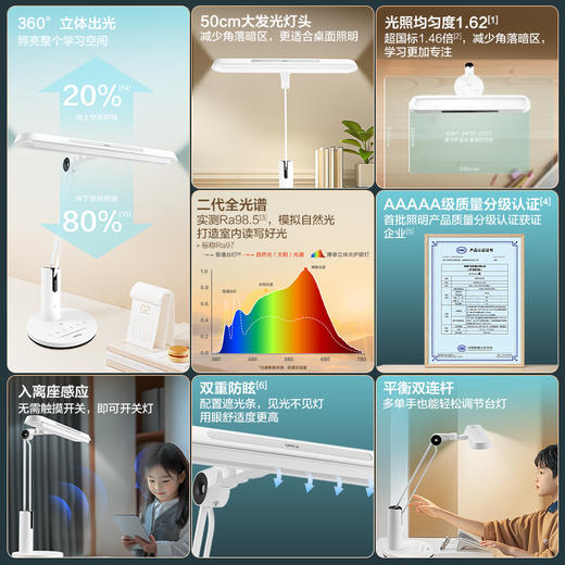 欧普（OPPLE）博泰T型护眼台灯 商品图1