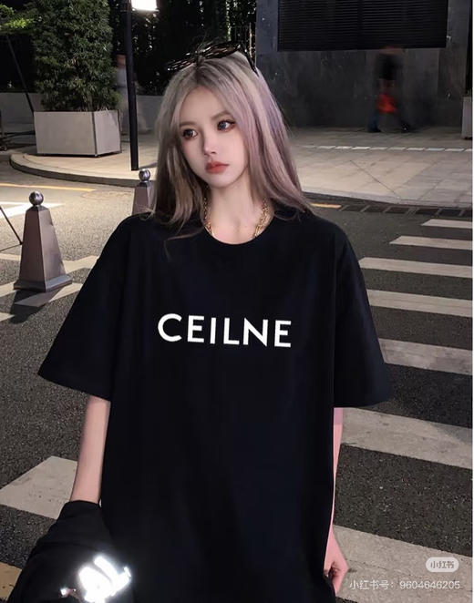 CELINE 字母印花短袖 商品图6