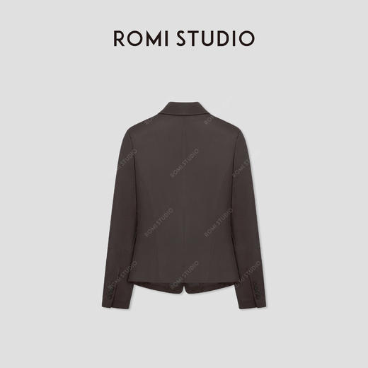 ROMI STUDIO“自我轮廓”100%进口羊皮软糯修身皮衣外套 RWBAW81657【不翻单】 商品图1