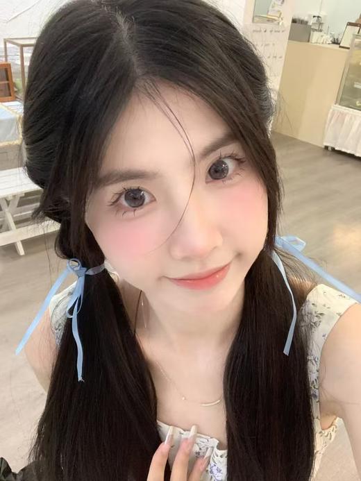 『半年抛大直径』FullyGift-水色梦灰 -14.5mm【半年抛 0-1000度  无525/575】 商品图2