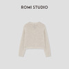 ROMI STUDIO“优雅从容”绵羊毛羊驼毛莱赛尔混纺毛衫 RW24WSY1395 商品缩略图1