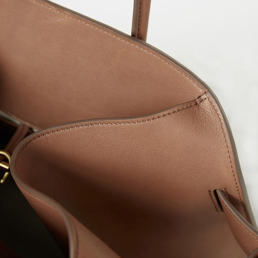 ROMI STUDIO“极简主义”100进口头层牛皮复古手提托特包RWCLP32072【不翻单】 商品图4