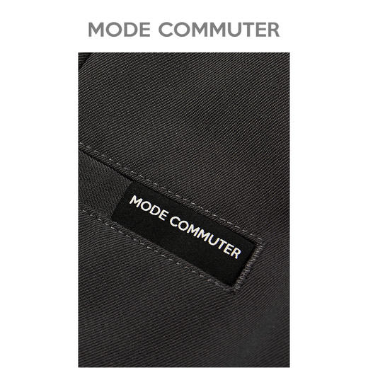 MC |MODE COMMUTER夏季锥形小脚梭织简约通勤休闲男裤MCE102025D 商品图3