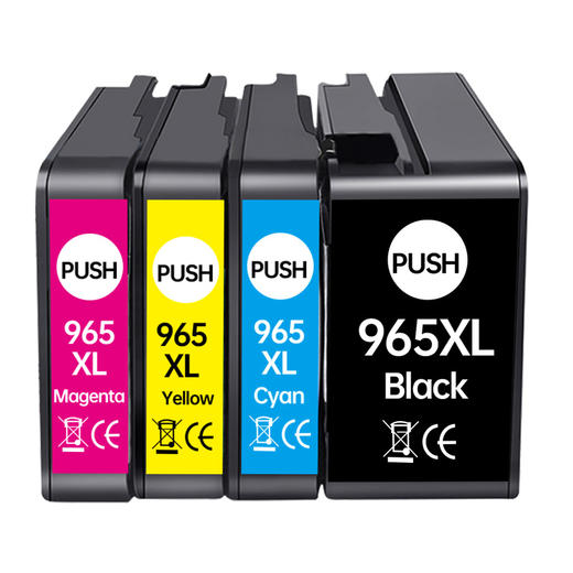 绘威965XL墨盒 适用hp惠普9020 9010 9019打印机墨盒officejet pro 9012 9016 9026 9028 9018墨盒 四色套装 商品图6