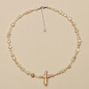 无核珍珠 淡水珠 出口单法式风情 十字架 纯纯的天然韵味 精致手作style 商品缩略图1