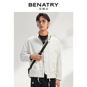 贝纳川休闲时尚男士长袖夹克外套ECK100004401