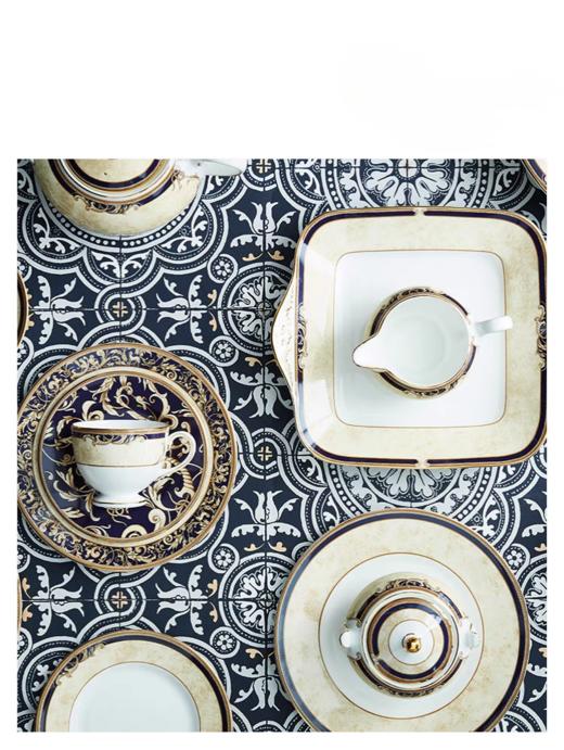 【乔迁礼物】WEDGWOOD威基伍德丰饶之角一壶两杯两碟奢华骨瓷礼盒 商品图2