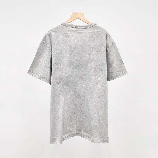 鱼仔 2025新款双车线圆领短袖T恤 Z-15022 商品图7