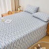 【比普通床单厚1.5倍】奶奶辈喜欢的原棉老粗布凉布席 棉质加厚床单三件套 商品缩略图5