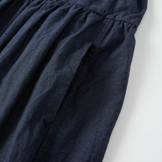 ROMI STUDIO“松弛随性”100%高支棉立领两穿外套连衣裙RW24ALY0334 商品图4