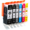 绘威PGI-850XL墨盒 适用佳能IX6780 IX6880 IP8780 7280 MG7580 6400 6380 MX928打印机墨盒CLI-851 六色套装 商品缩略图1