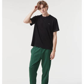 鱼仔 2025新款双车线圆领短袖T恤 Z-15022