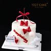 1027CAKE | 红色蝴蝶结  告白小熊 商品缩略图2