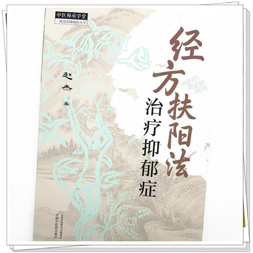 经方扶阳法:治疗抑郁症 赵杰 著 中国中医药出版社 中医师承学堂 伤寒杂病论六经辨证 临床 医案书籍 商品图3